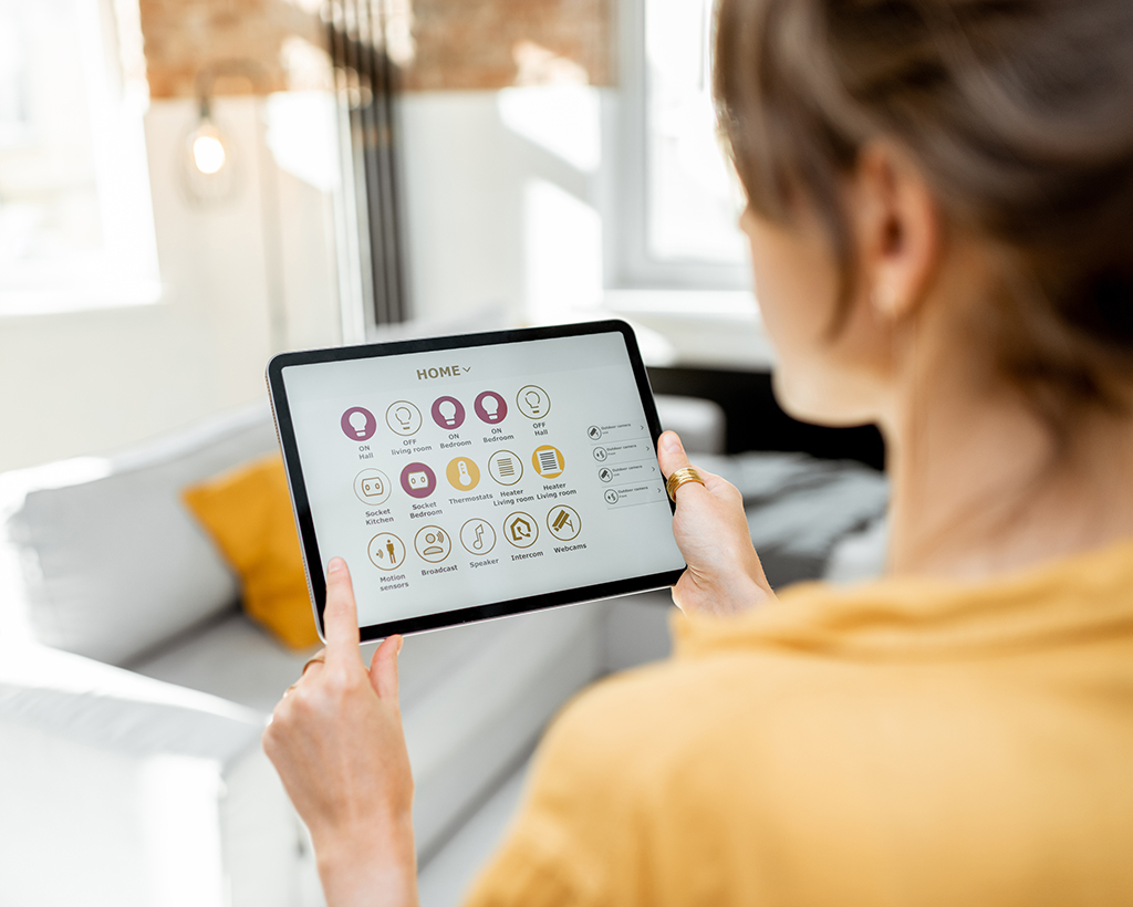 Smart home automation tablet control system Columbus Ohio Weekley Electric installation Smart home automation tablet control system Columbus Ohio Weekley Electric installation